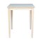 International Concepts Square Solid Wood Top Table, Unfinished, 30 W, 30 L, 36 in H, Wood, Unfinished K-3030-36S - alternate 3